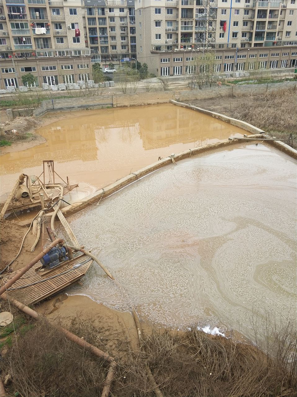德州沉淀池淤泥清理-厂区废水池淤泥清淤